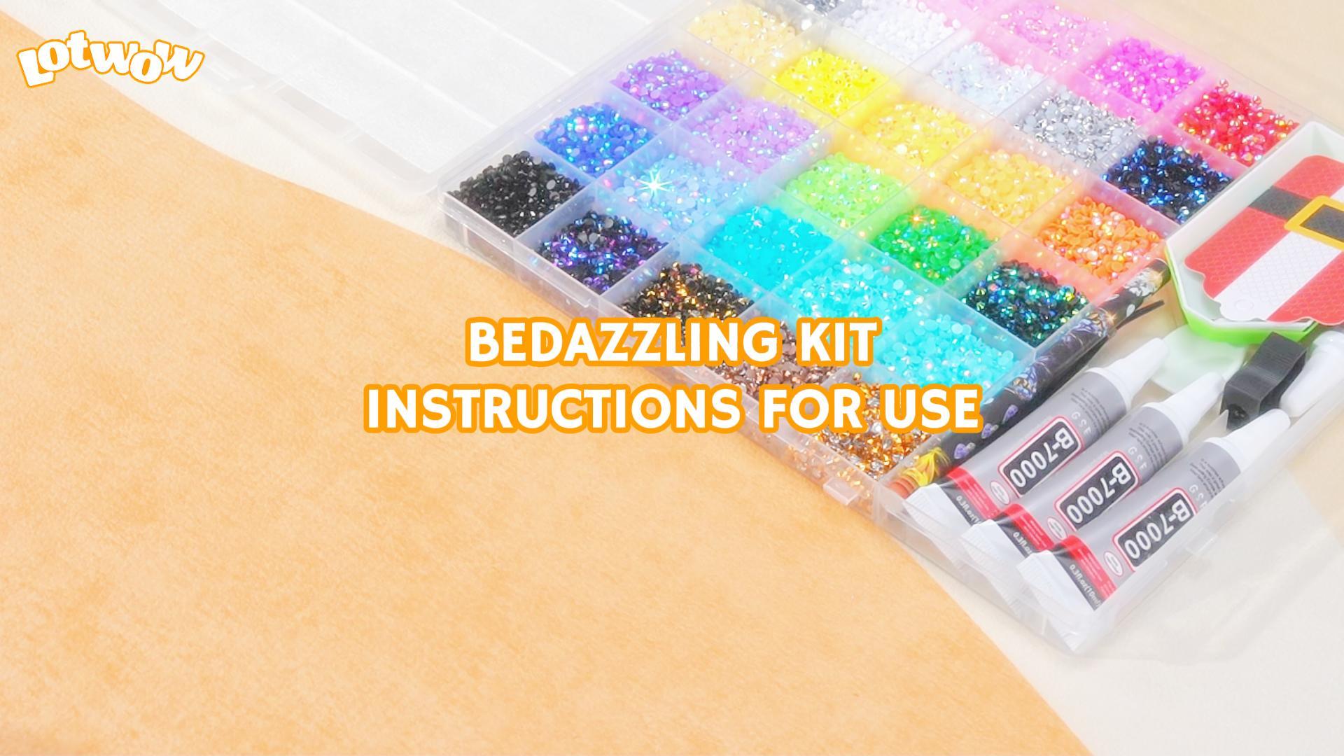 Bedazzling Kit Instructions For Use
